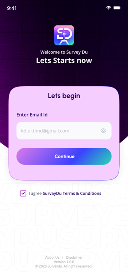 Login Screen